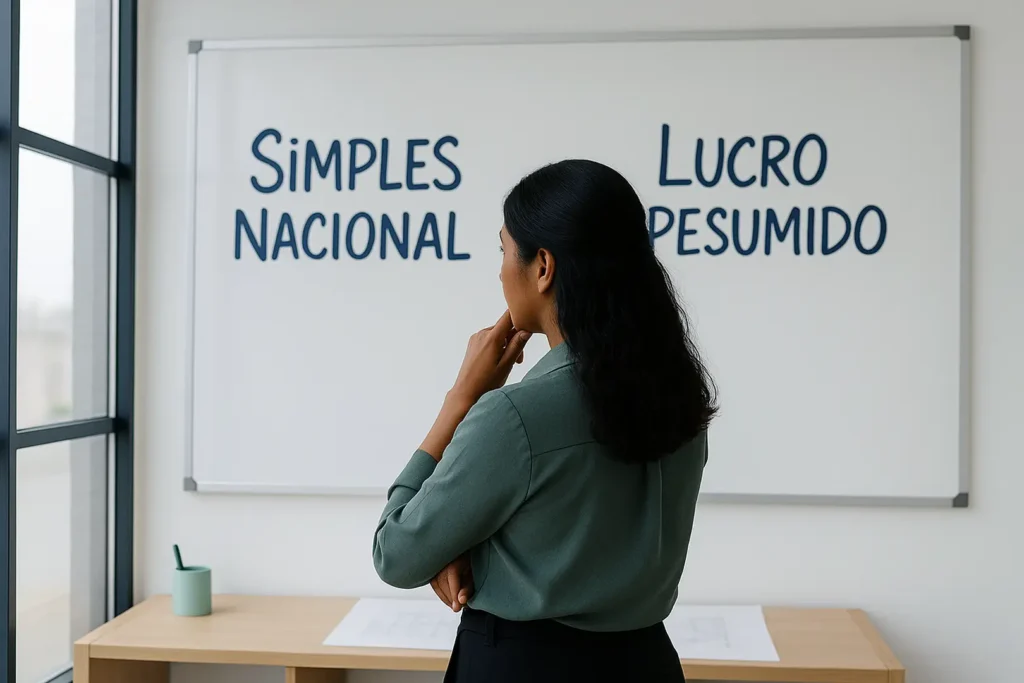 Tributação para Arquiteto: Simples Nacional vs. Lucro Presumido